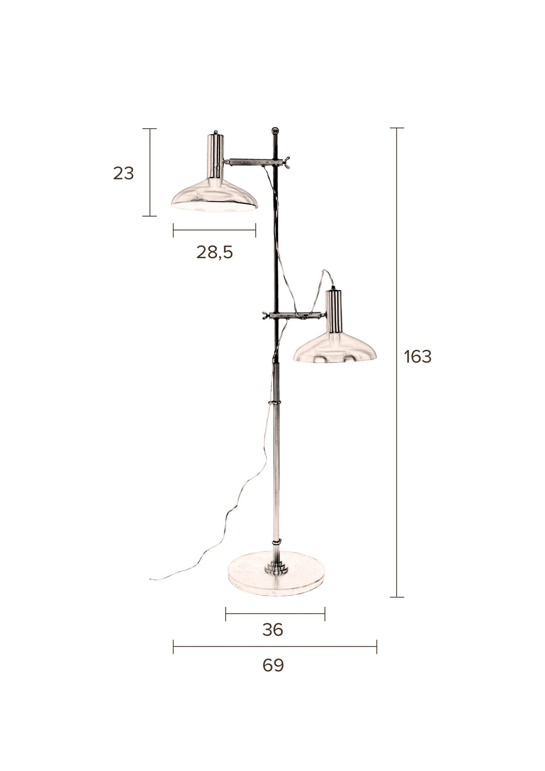 Floor lamp Karish - exhibition piece