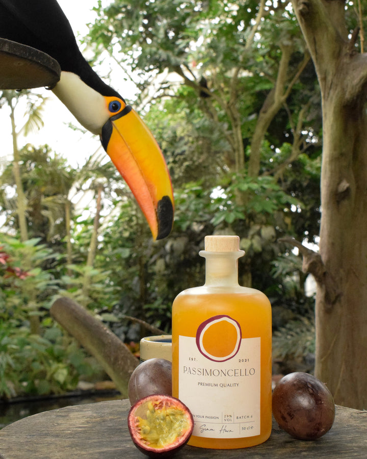 Passion fruit limoncello
