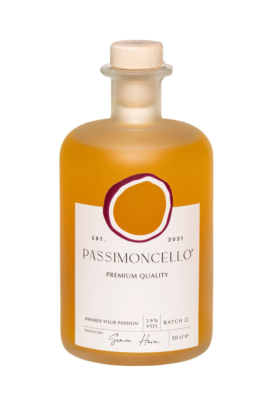 Passion fruit limoncello