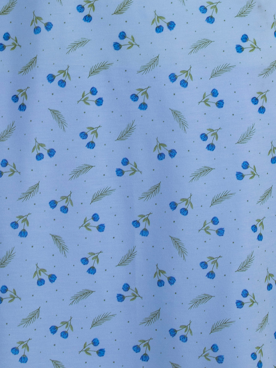 Nachthemd Langarm - Blumen