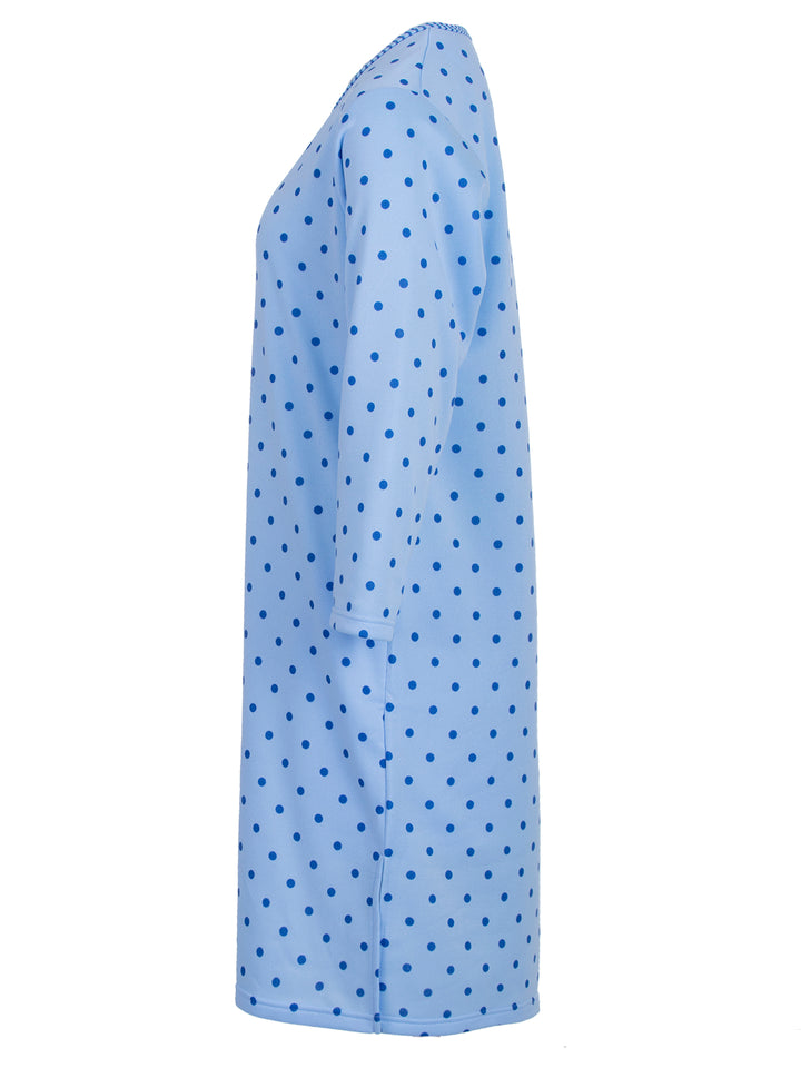 Thermal nightdress - dots