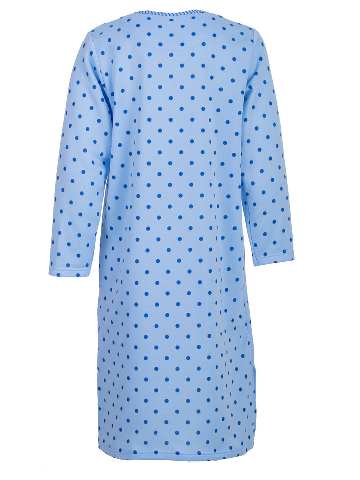 Thermal nightdress - dots