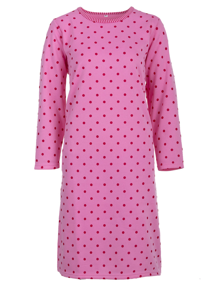 Thermal nightdress - dots