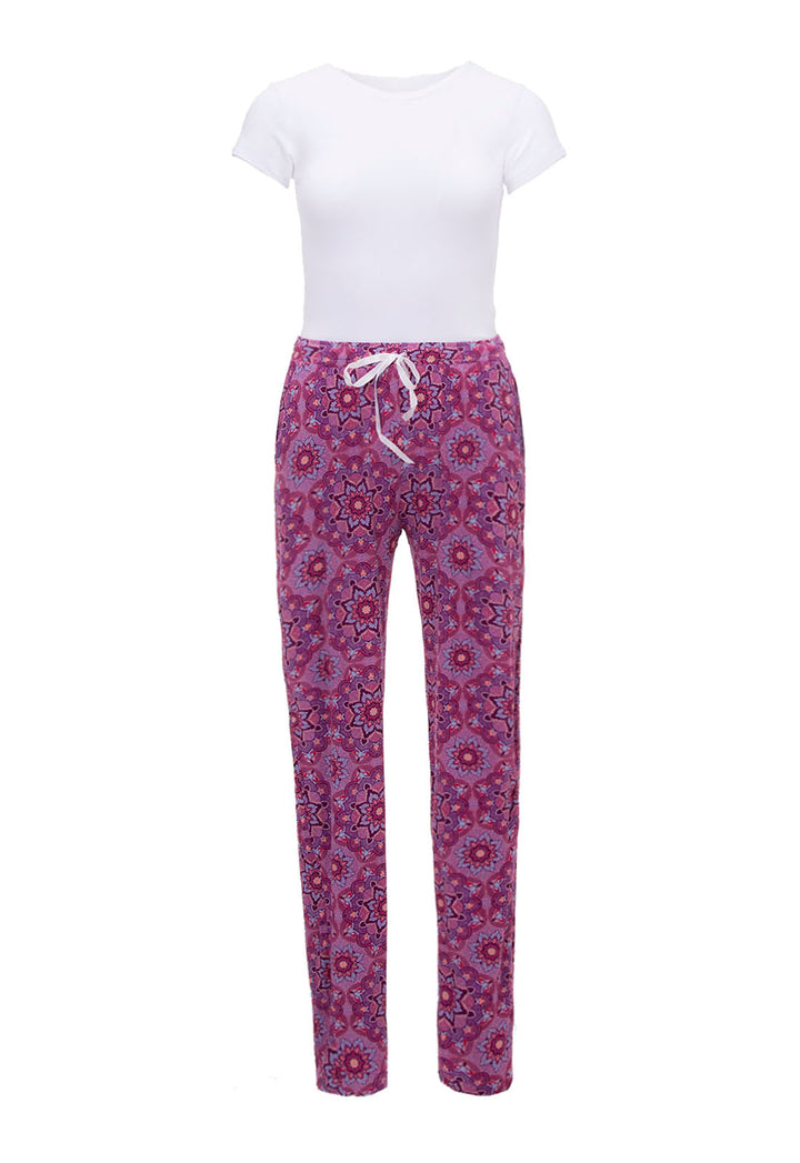 Yoga Loungewear Set - T-Shirt &amp;amp; Pants