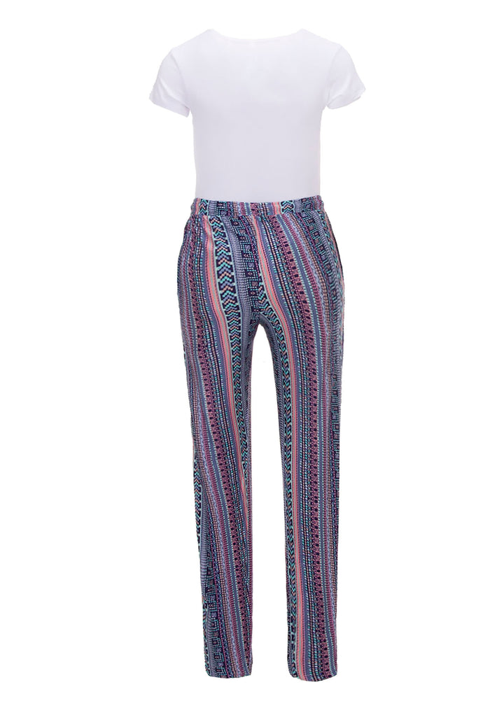 Yoga Loungewear Set - T-Shirt &amp;amp; Pants