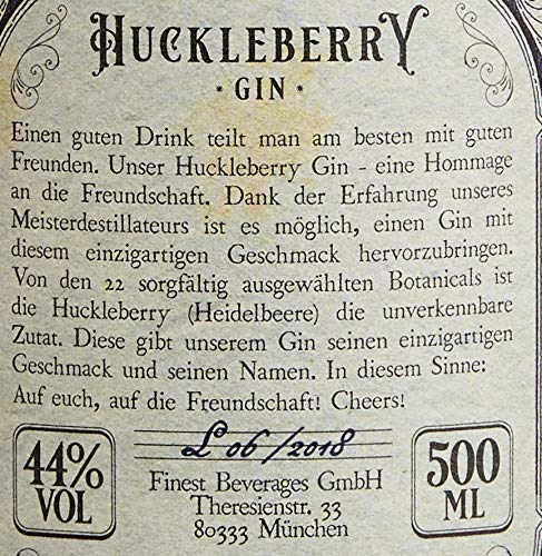 Huckleberry Gin