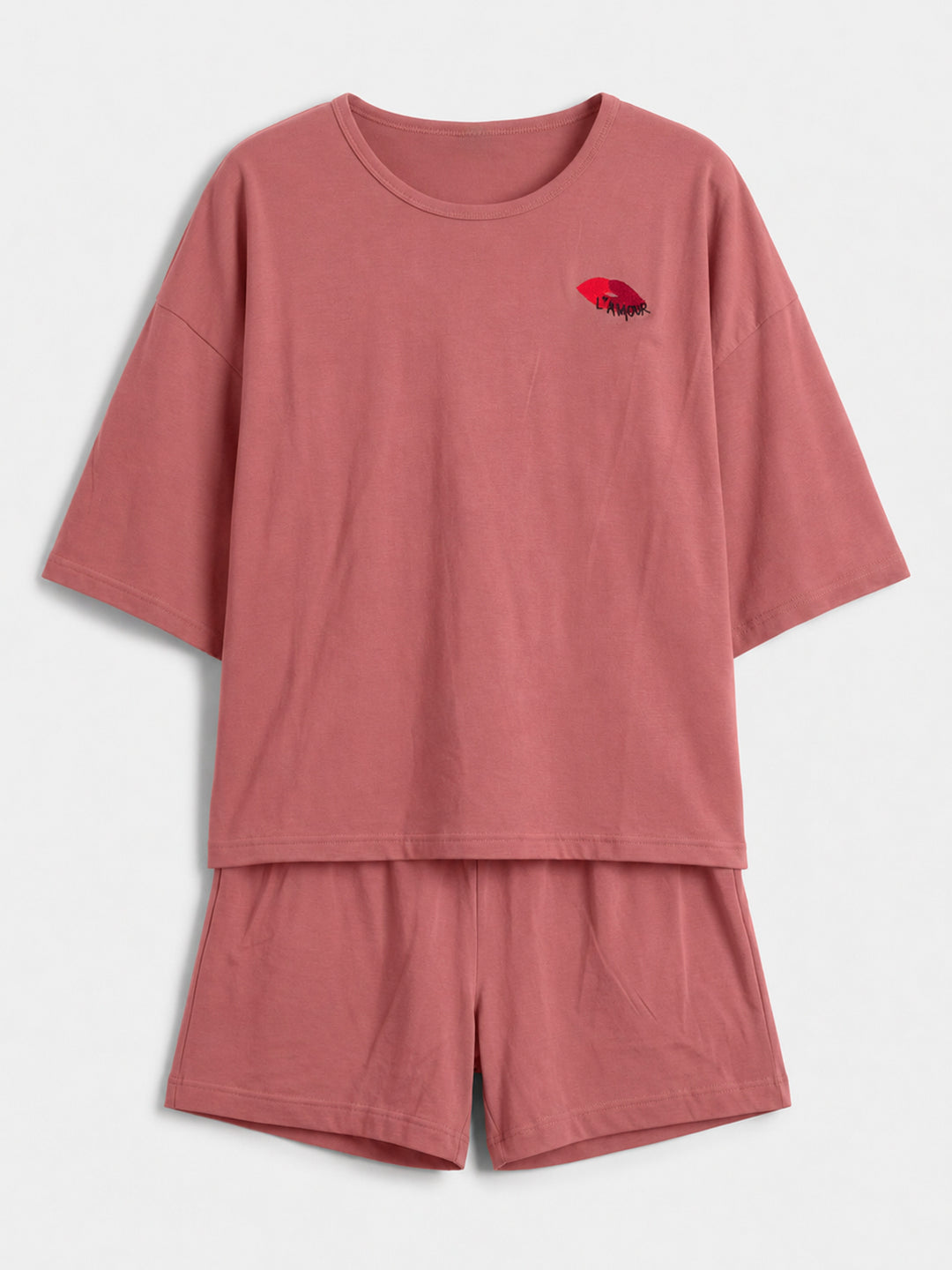 Oversize Pyjama Set Shorty - Courtney L&