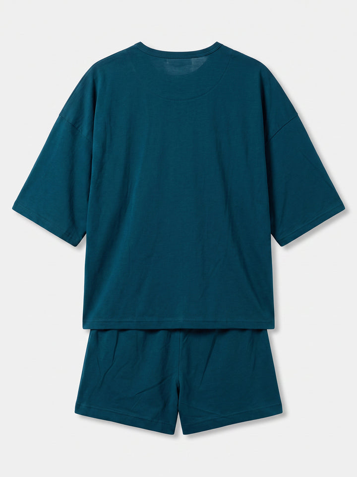 Oversize Pyjama Set Shorty - Courtney L&