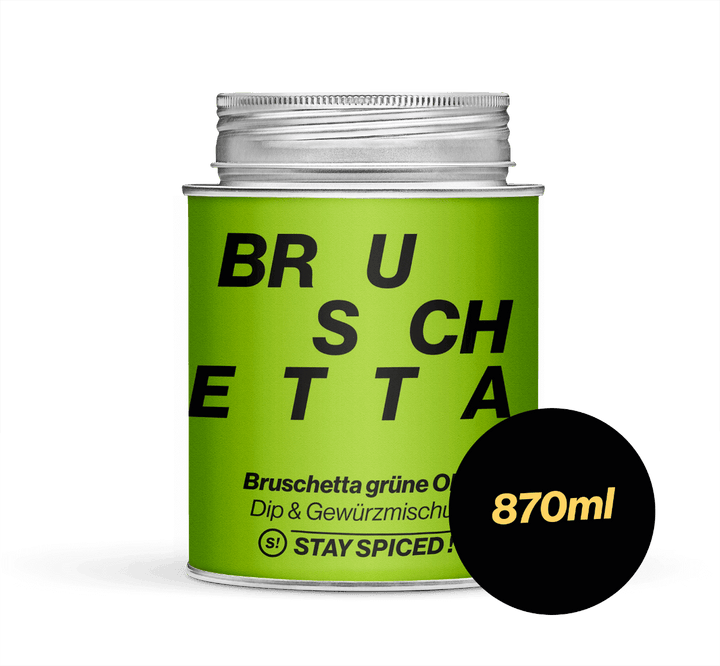 Bruschetta grüne Olive