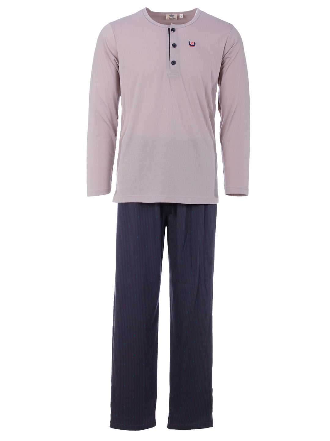 Pyjama Set Langarm - Carlo Hose mit Streifen