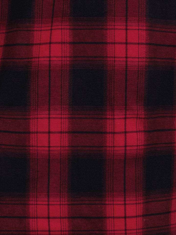 Pajama set long sleeve - checked
