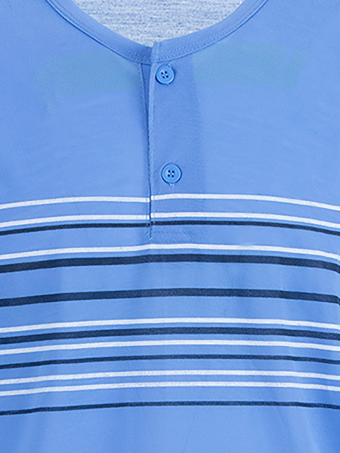Pyjama Set Kurz - Streifen Knöpfe