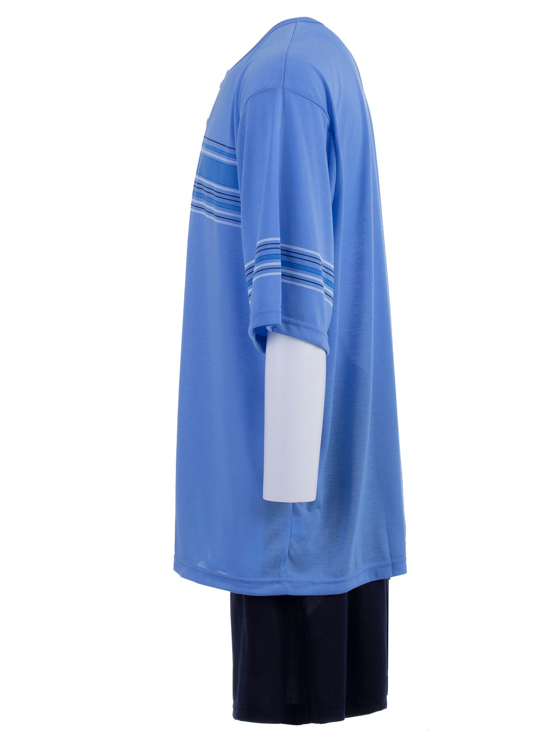 Pyjama Set Kurz - Streifen Köpfe