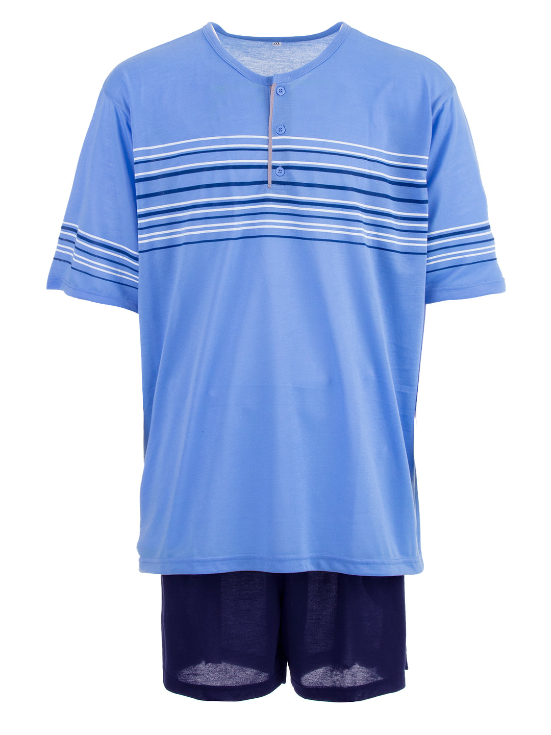 Pyjama Set Kurz - Gestreift 3XL-5XL
