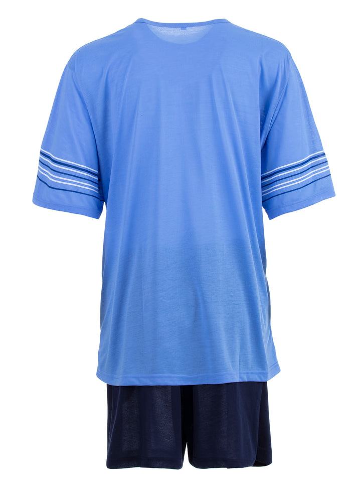 Pyjama Set Kurz - Gestreift 3XL-5XL