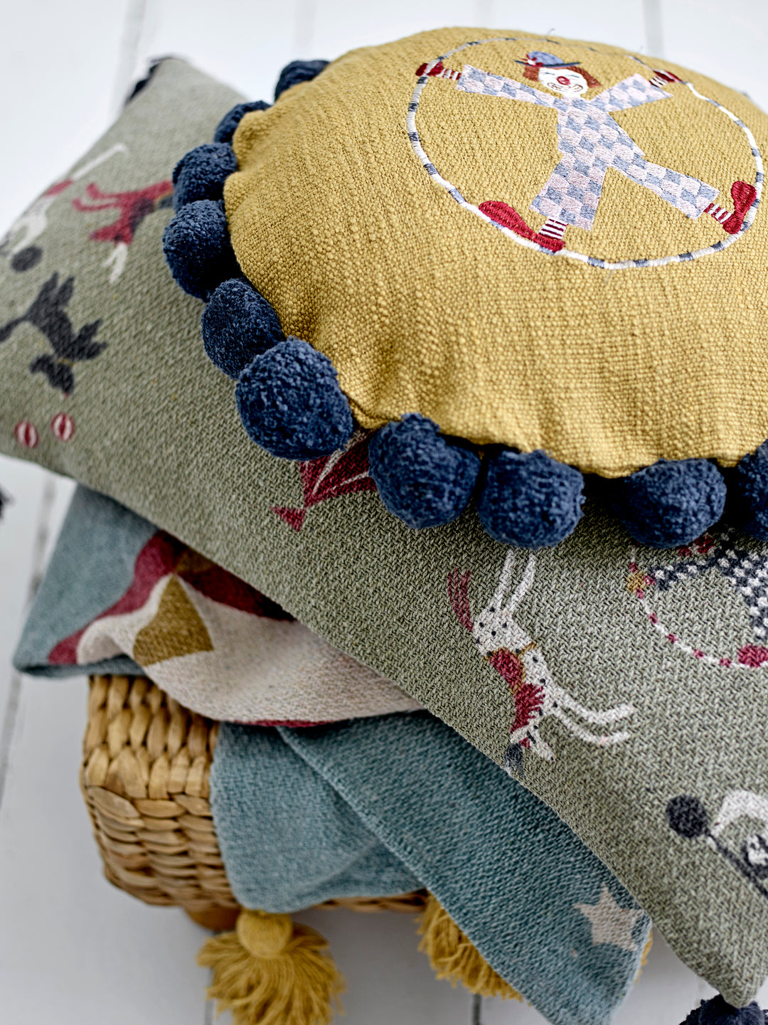 Cover prana with tassels