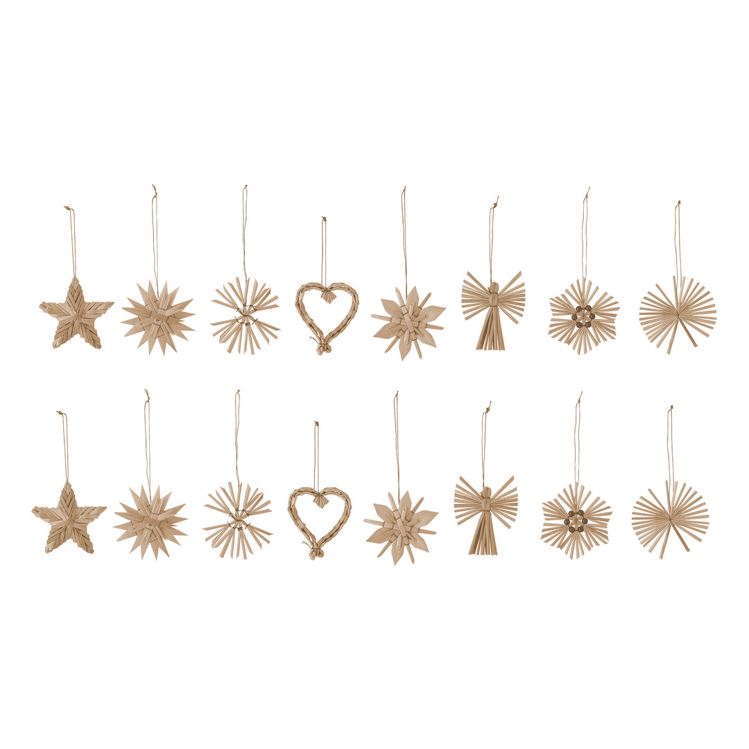 Anhänger Hirah Ornament 16er Set