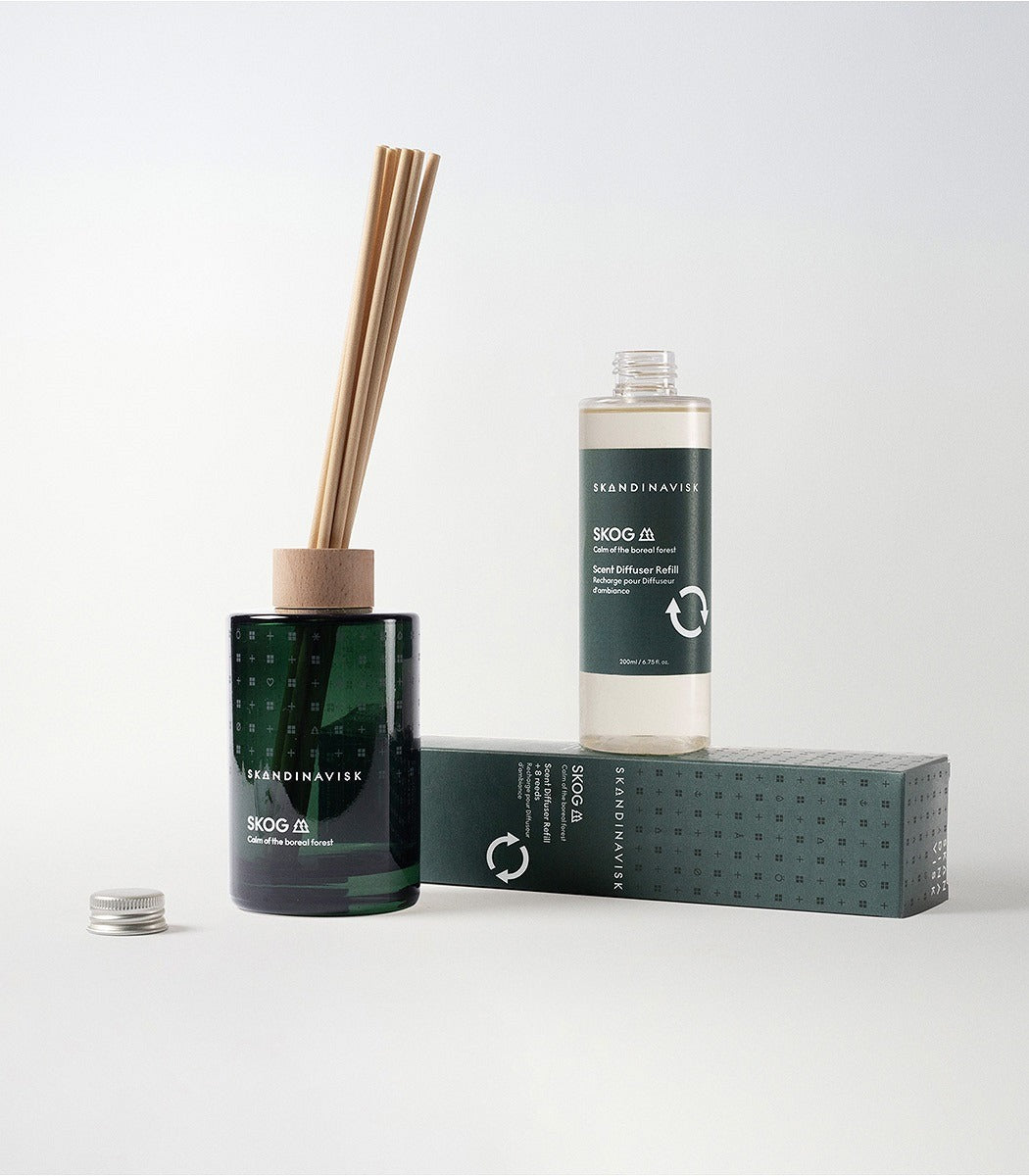 SKANDINAVISK SKOG Duftdiffuser 200ml – Waldduft, vegan