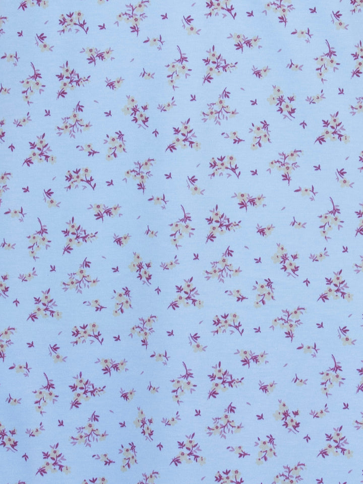Nachthemd Kurzarm - Zweigen/ Blüten