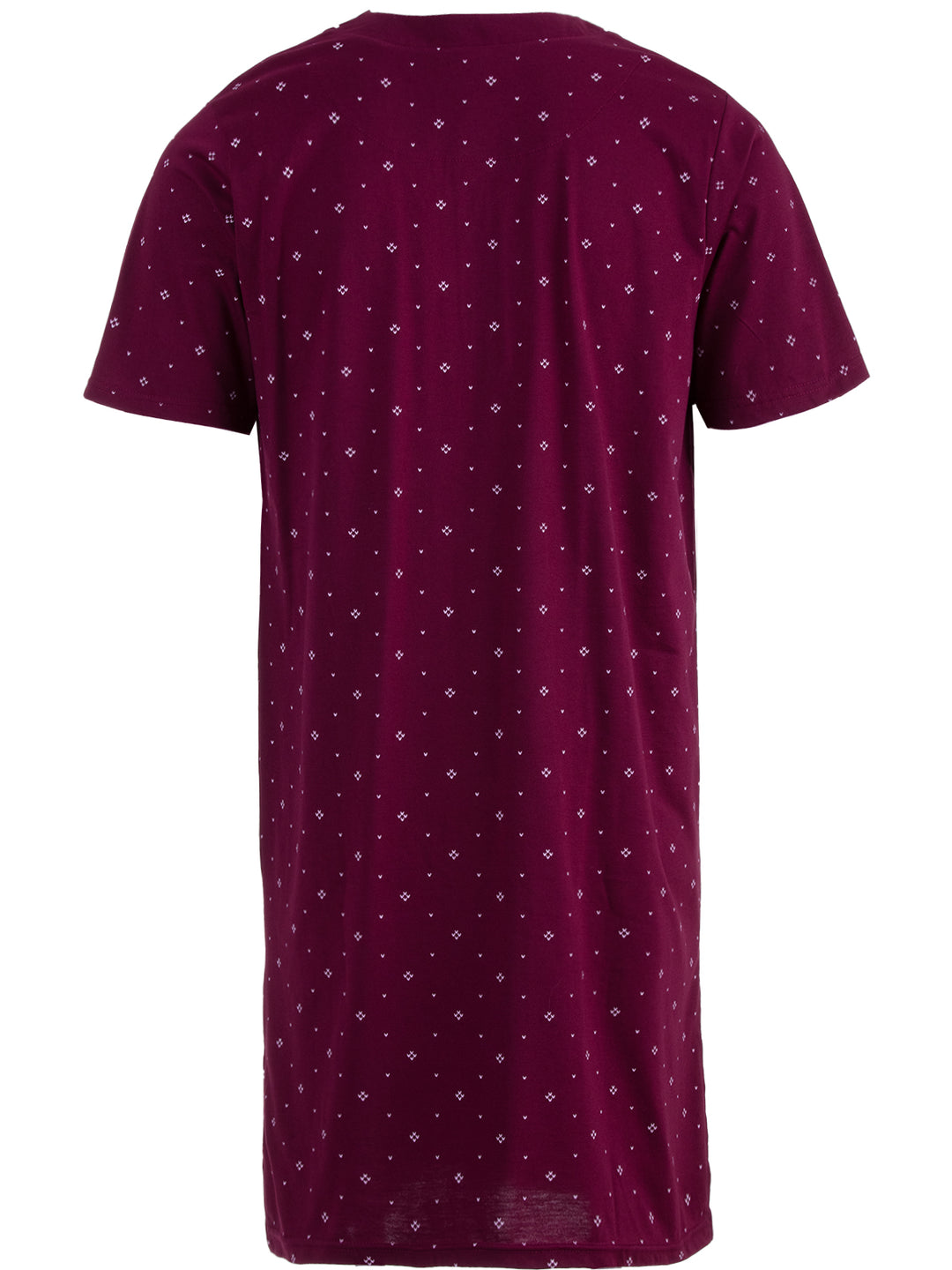 Nightgown short sleeves - piping arrow