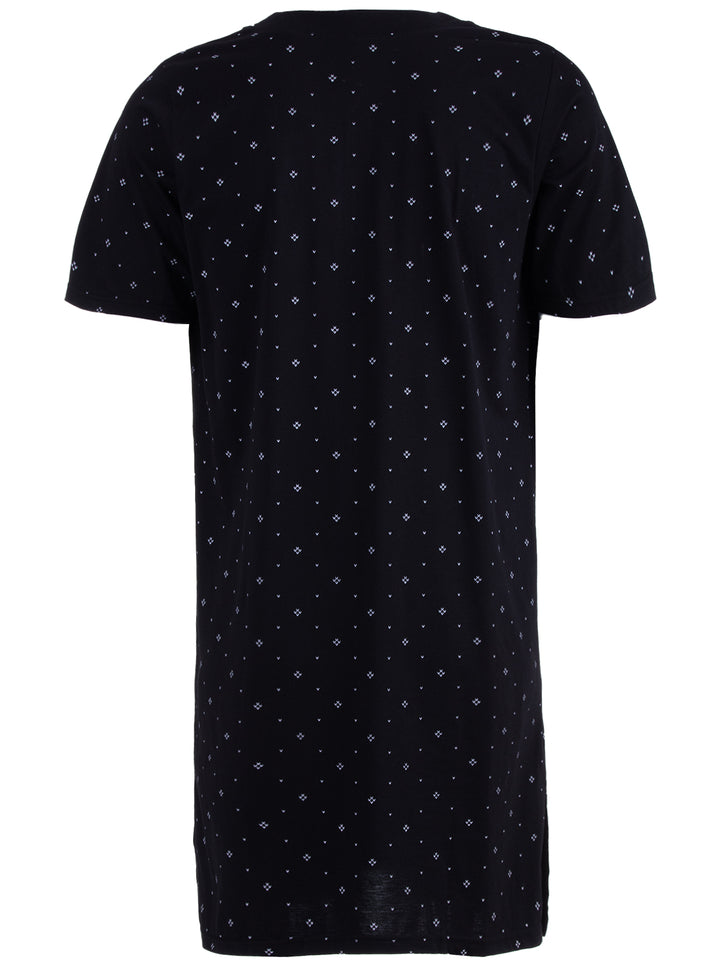 Nightgown short sleeves - piping arrow