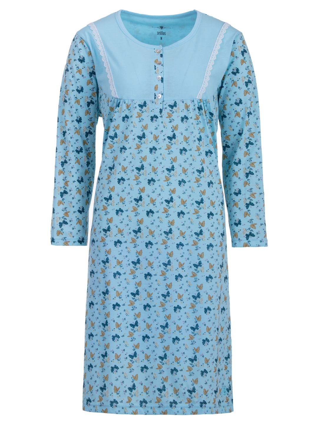 Long-sleeved nightdress - Butterfly