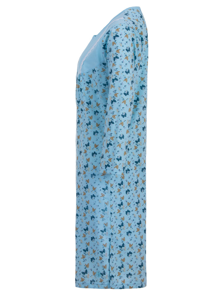 Long-sleeved nightdress - Butterfly