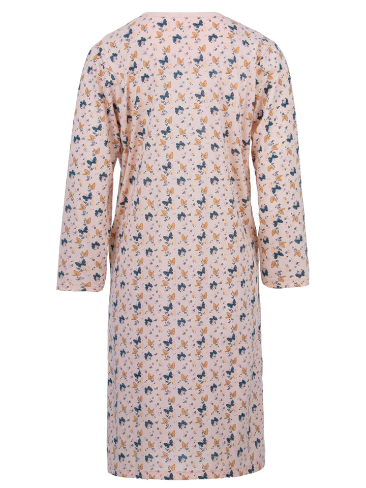 Long-sleeved nightdress - Butterfly