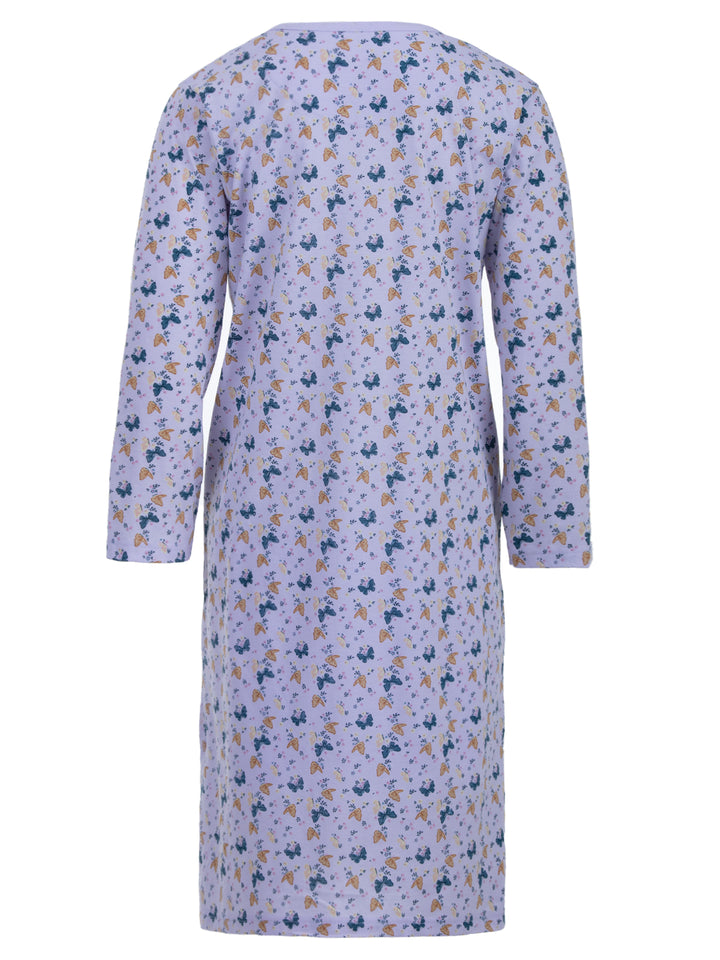 Long-sleeved nightdress - Butterfly