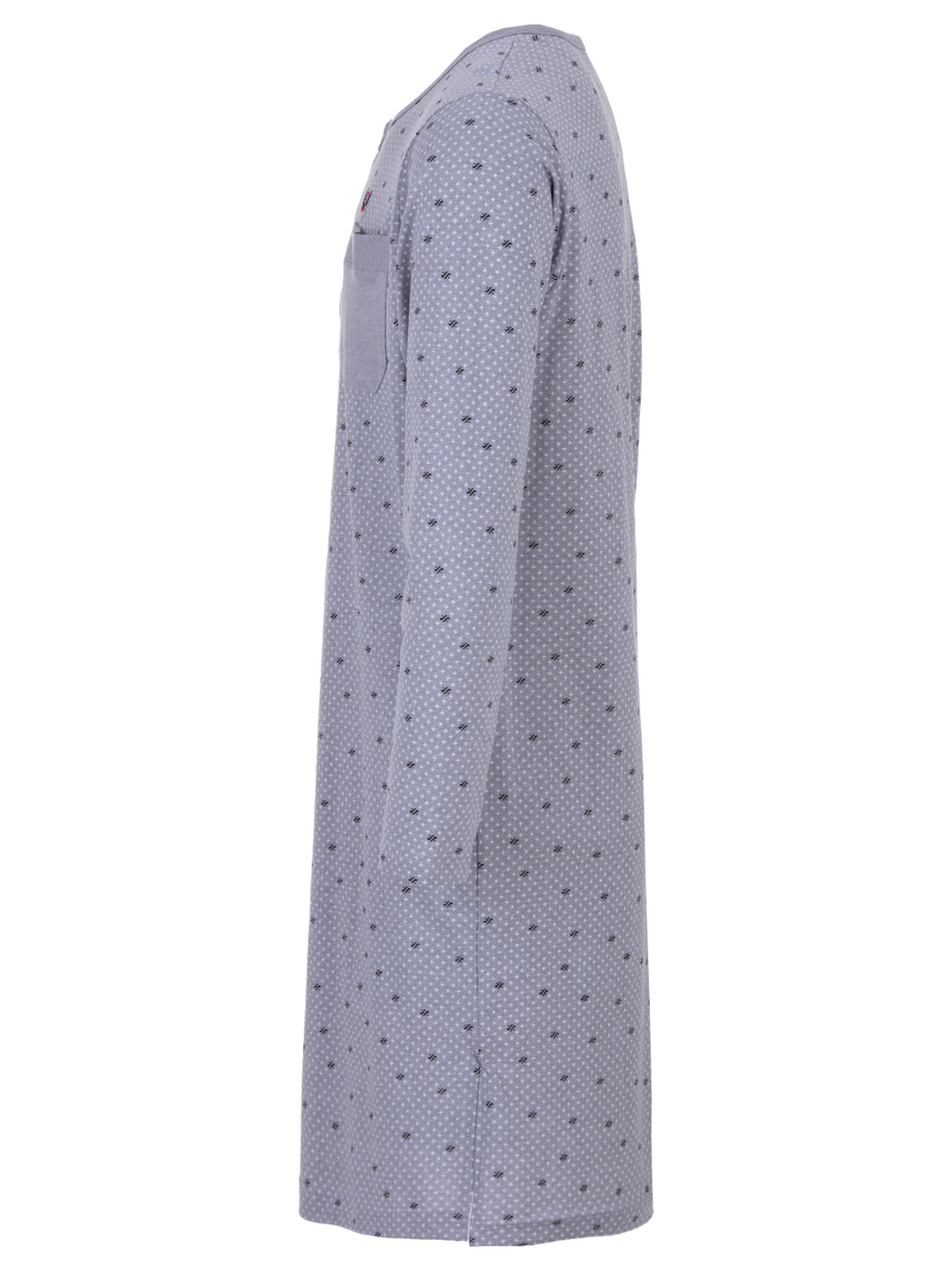 Nightdress long sleeve - crosses