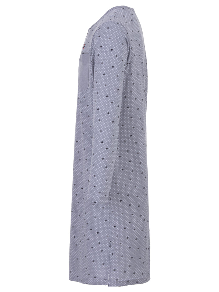 Nightdress long sleeve - crosses