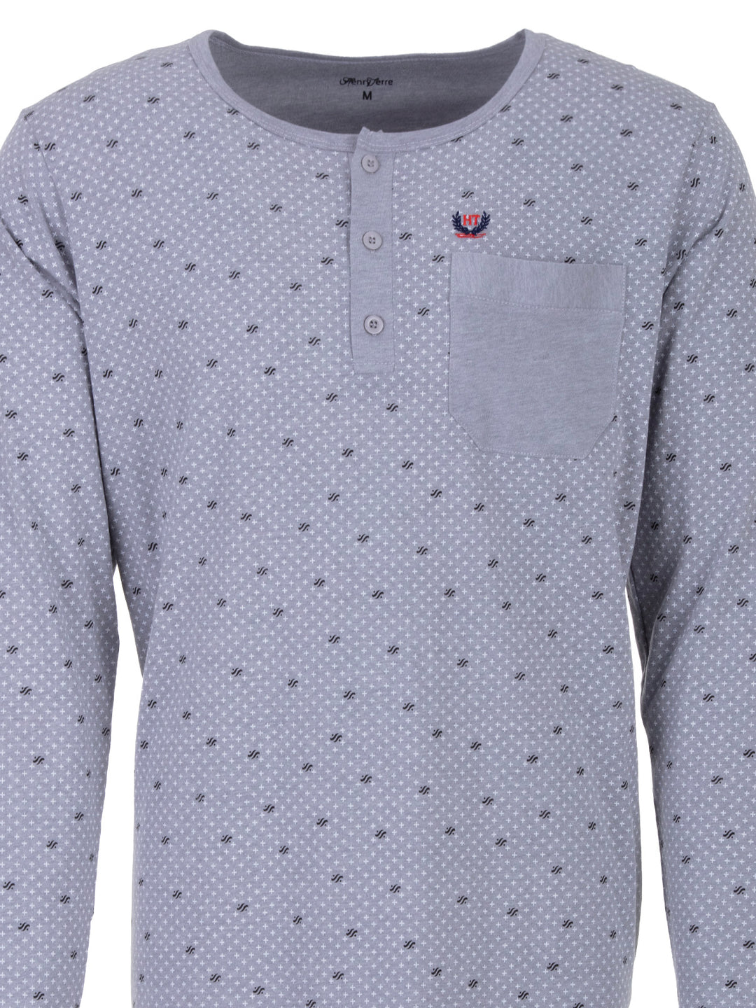 Nightdress long sleeve - crosses