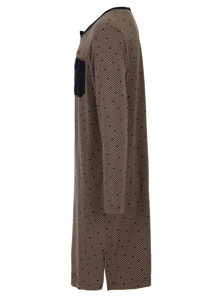 Nightdress long sleeve - crosses