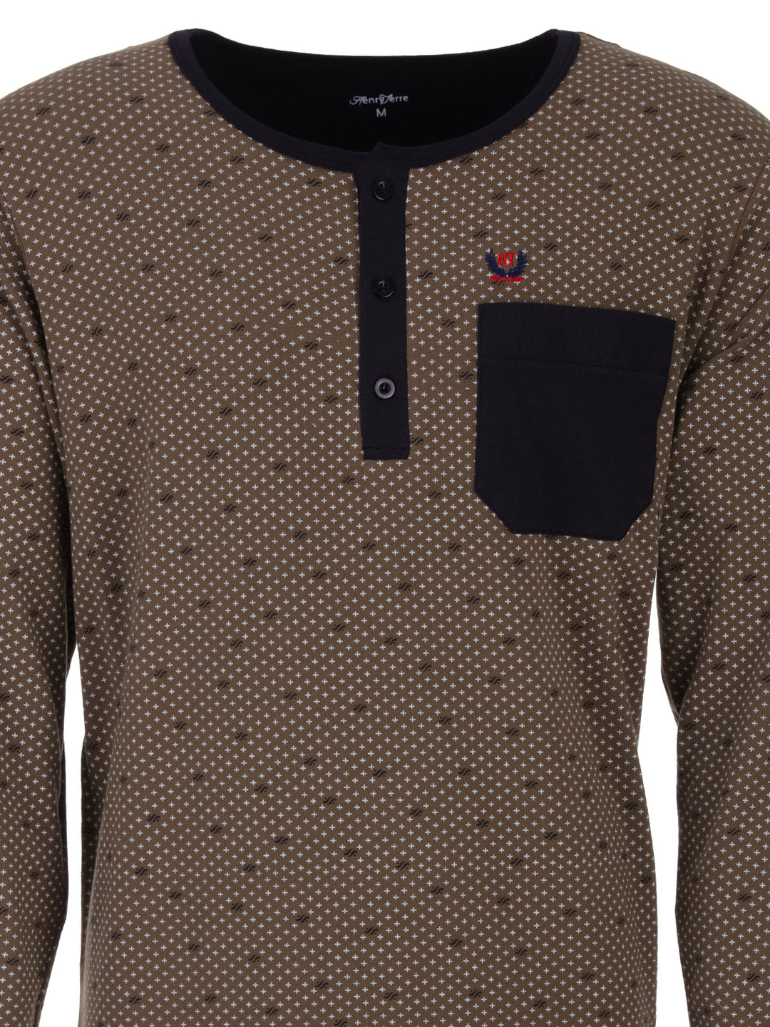Nightdress long sleeve - crosses