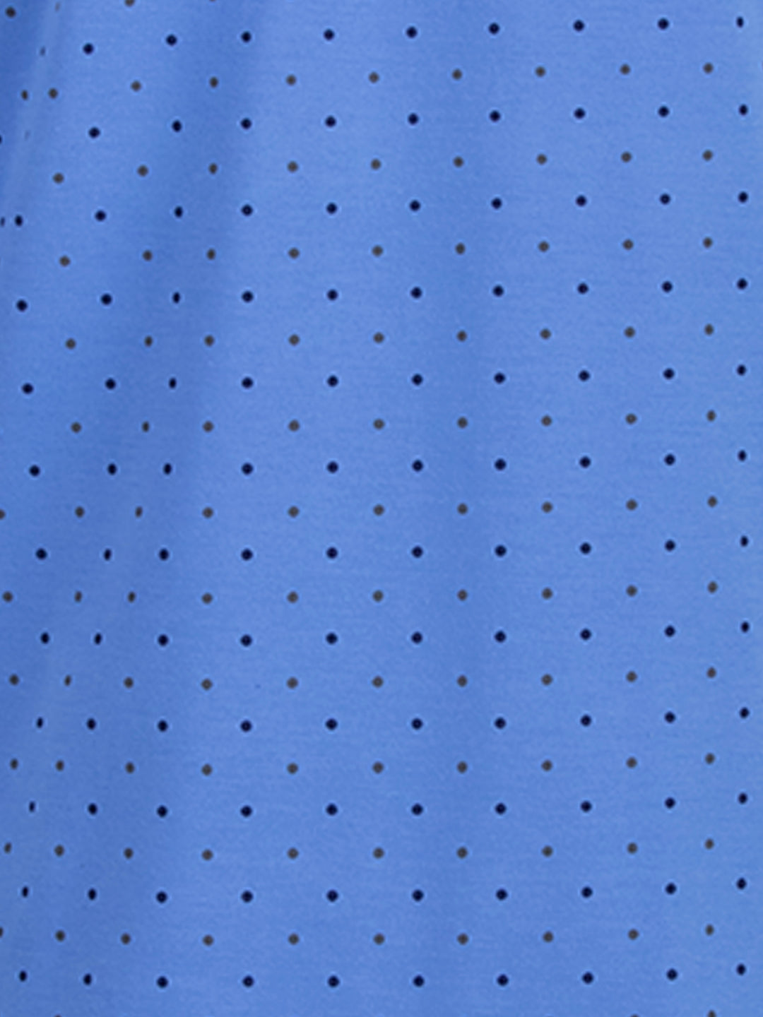 Nightdress long-sleeved - stand-up collar with dots