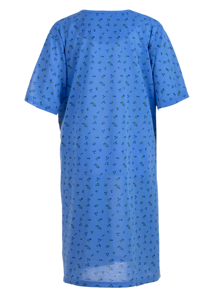 Nachthemd Kurzarm - Floral 3XL-6XL