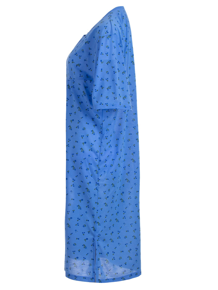 Nachthemd Kurzarm - Floral 3XL-6XL