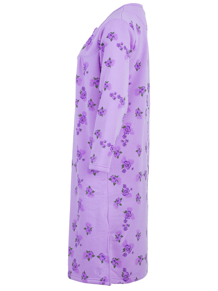 Thermal Nightdress - Big Flower Fern