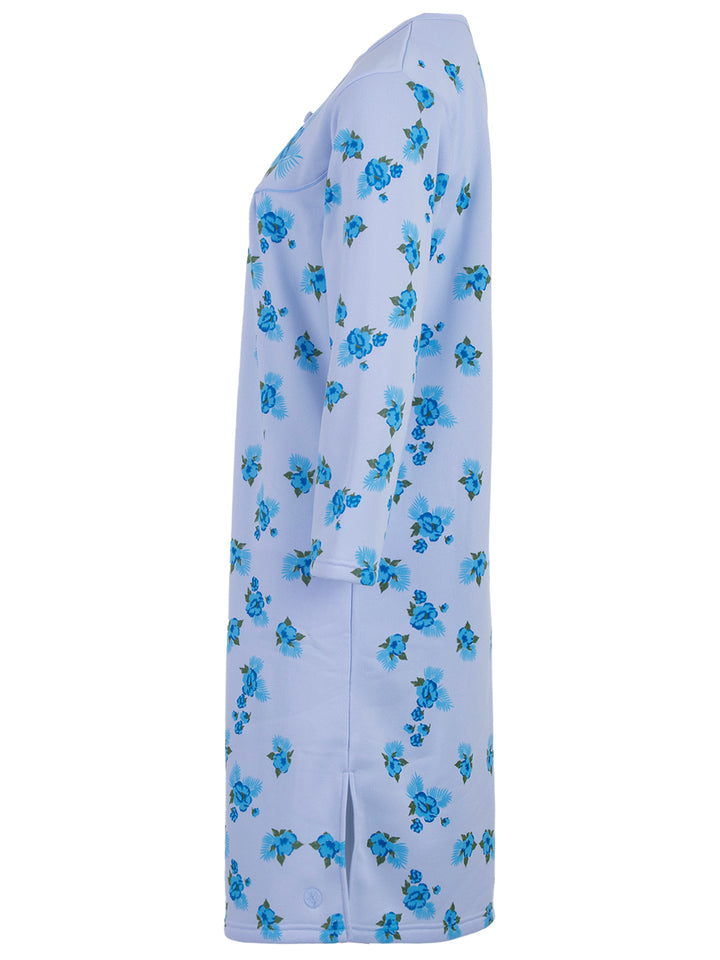 Thermal Nightdress - Big Flower Fern