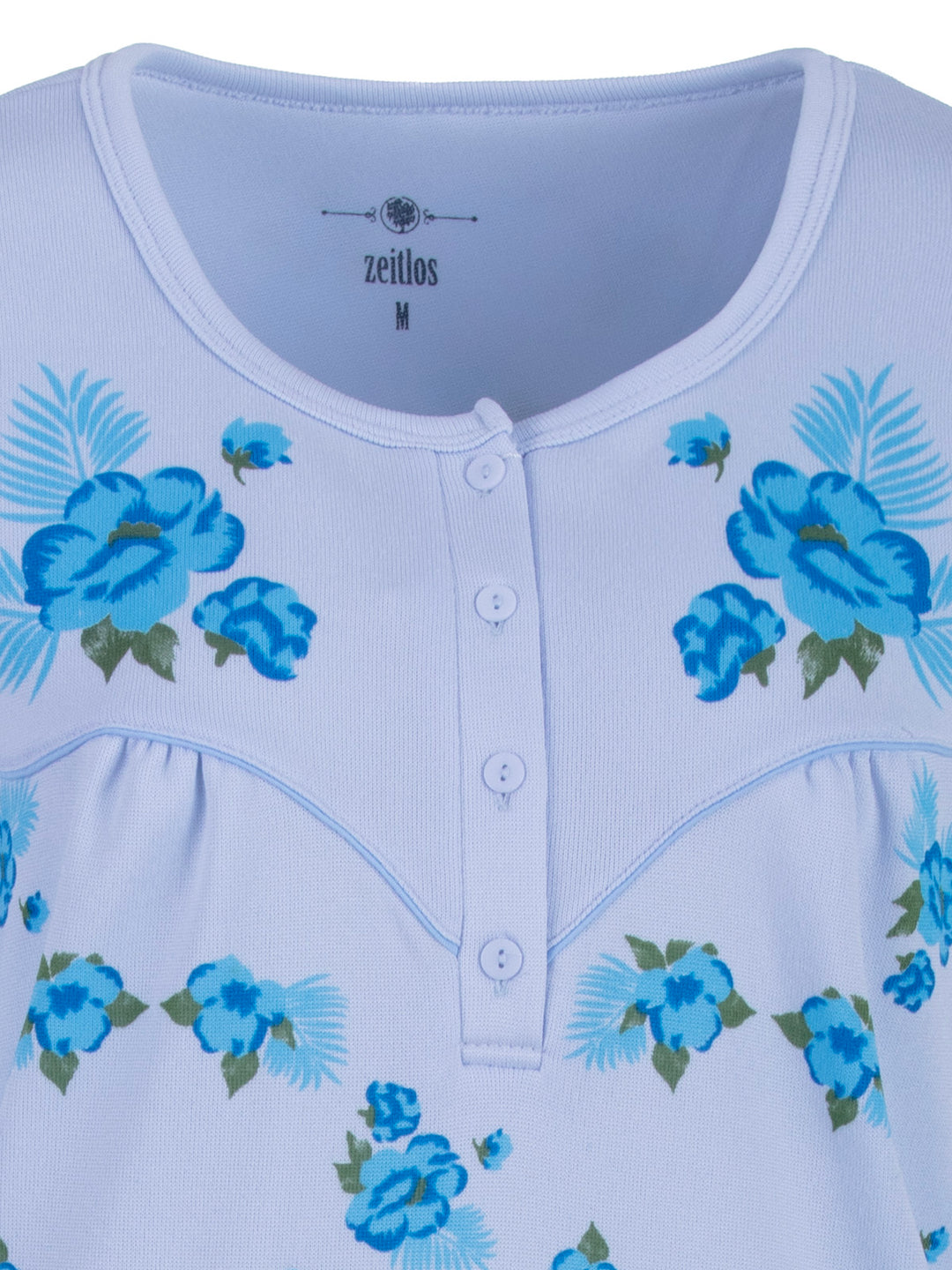 Thermal Nightdress - Big Flower Fern
