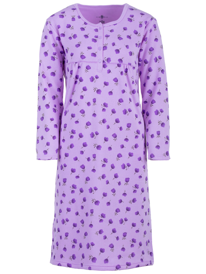 Thermal nightgown - Big Flower