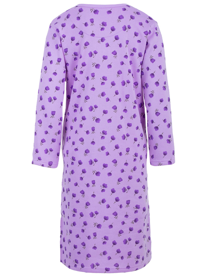 Thermal nightgown - Big Flower