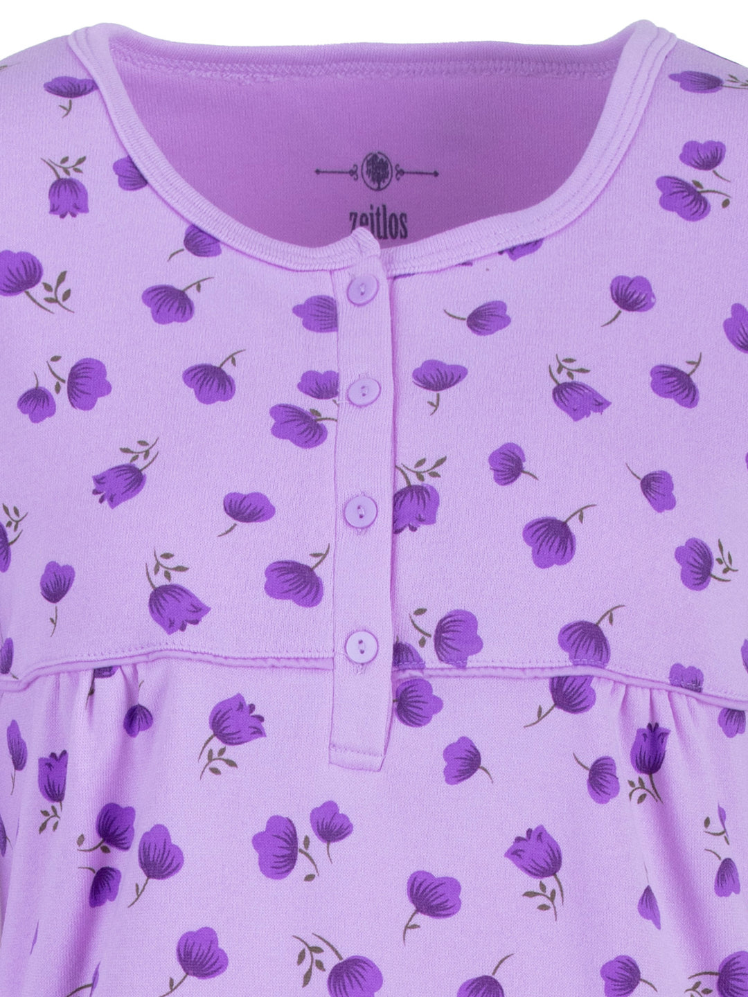 Thermal nightgown - Big Flower