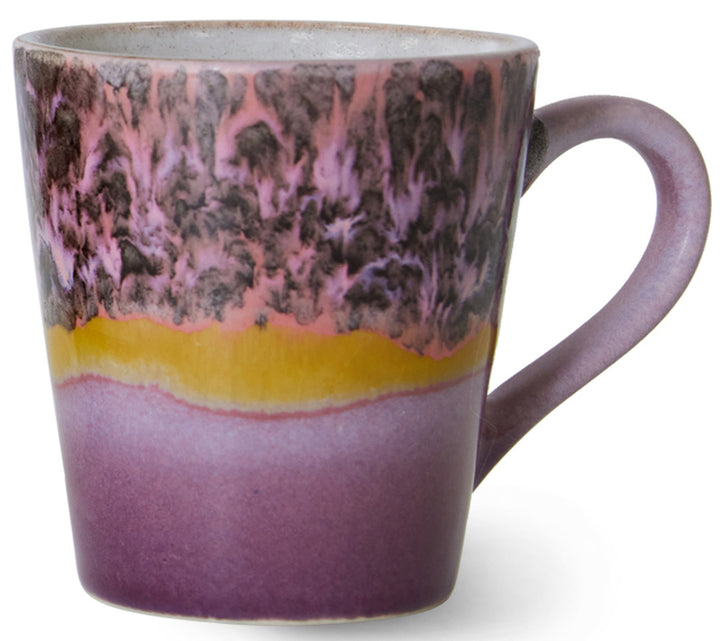 70s ceramics: Retro espresso cups