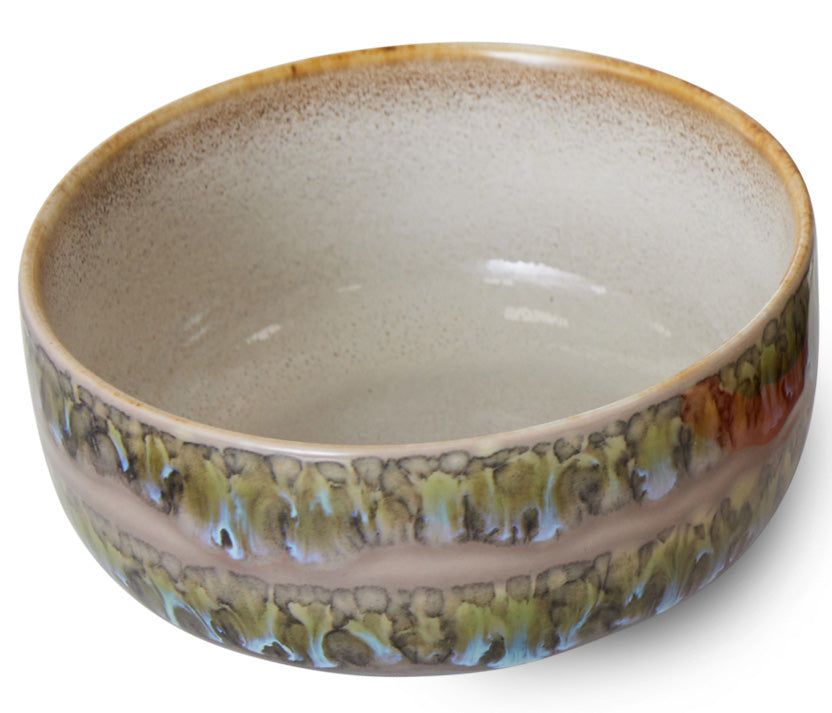 70s Ceramics: Dessert bowls reef