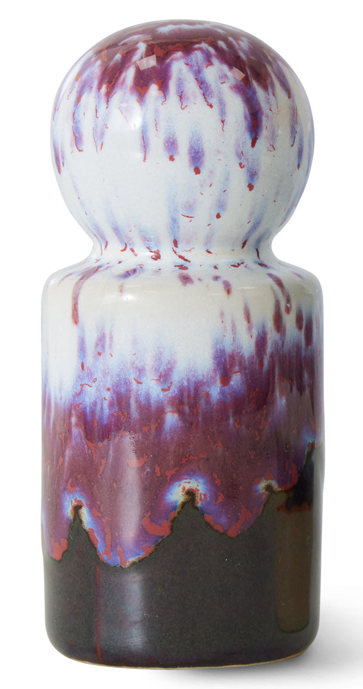 70s ceramics: Pfeffer- und Salzstreuer Stargaze
