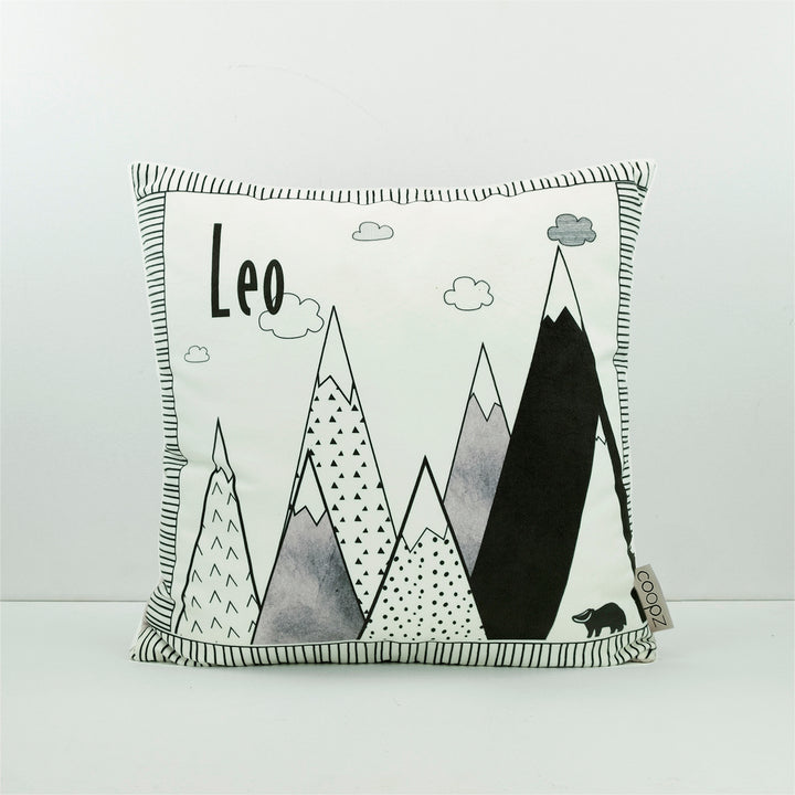 Kissenbezug Berglandschaft Velvet