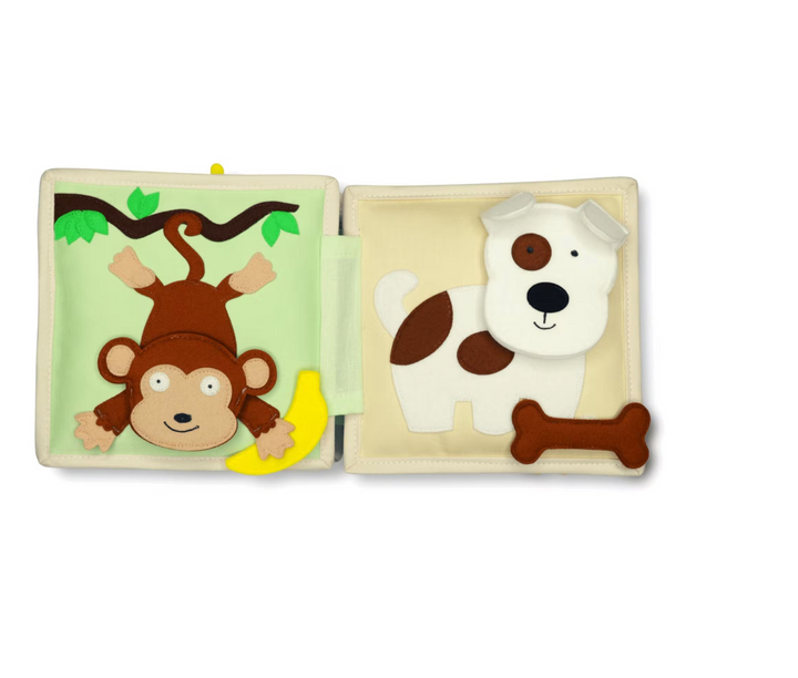 Mini Quiet Book Tierfreunde