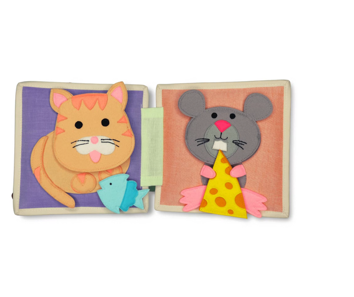 Mini Quiet Book Tierfreunde