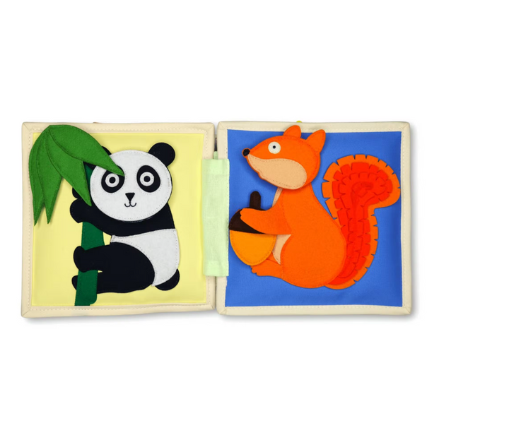 Mini Quiet Book Tierfreunde